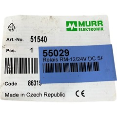 MURR Electronics 51540 Relay Module