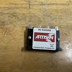 Artisan Controls 423-12-1FPS Solid State DC Flasher 12VDC 1FPS. NOS
