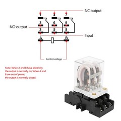 JQX-38F Relay Large Power 40A Intermediate Relay For Heavy Duty Use Popular