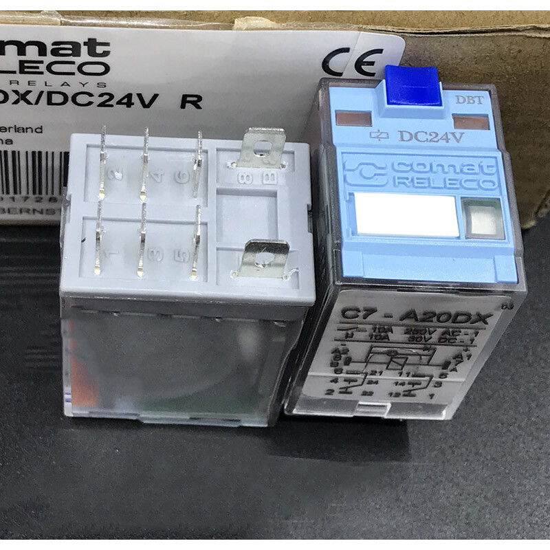 1pc COMAT C7-A20DX DC24V Power Relay 24VDC 8Pin 10A 250VAC