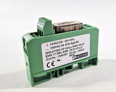 (7,50€/Unit) 2 Pieces Phoenix Contact EMG 17-REL/KSR-24/21-21-LC Relays