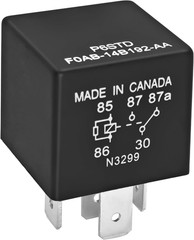 P6SDT FOAB-14B192-AA Automotive Relay (Pack of 2) – 40A 12VDC 5-Pin OEM Replacem