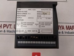 DEIF RMC-122D Short Circuit Overcurrent Relay 220VAC