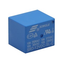 Lots of Blue 10A 5 pins SONGLE SRD PCB power Relay SRD-12VDC-SL-C B13
