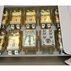 RH2B-U DC24V RH2B-UDC24 IDEC Electromechanical Relay 8A 24VDC 8 Pins (SET of 2)