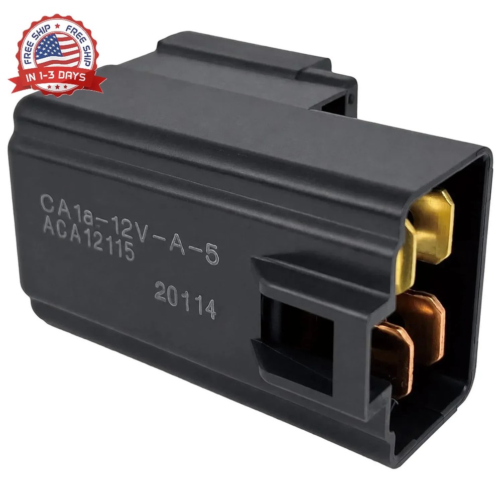 CA1a-12V-A-5 ACA12115 Relay 12V 30A 4-Pin 1 Form A (1-Pack) | Compatible with Se