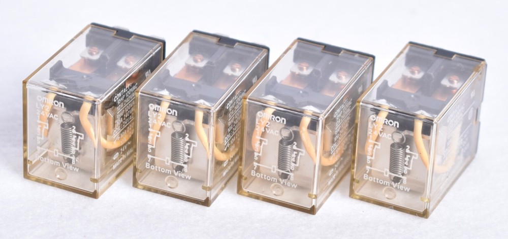 4 Count Omron Relays LY2