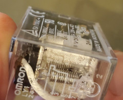 Omron LY1-DC24 General Purpose Relay 15A 24Vdc SPDT *Lot of 10*