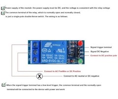 DC 5V 1 Channel Relay Module Interface Board Shield Low Lev Size: 5V 1-CHANNEL