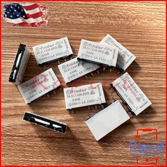40PCS For Finder 34.51.7.024.0010 Power Relay 24VDC 6A 34.51.24VDC 5Pins SPDT US