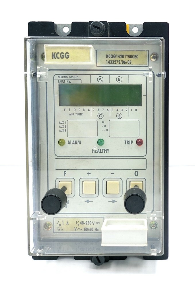 Alstom Areva KCGG14201T50CEC AC Relay Single Phase Overcurrent
