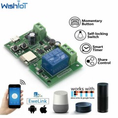 1 Channel Wifi Wireless Remote Control Switch Relay Module For Smart Home 5V-32V
