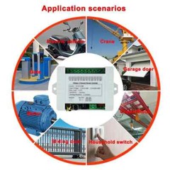 New Smart Multiple DC Channel Wireless Relay RF Remote Control Switches Receiver