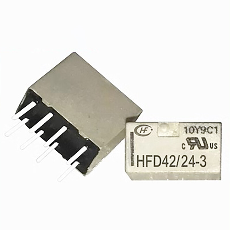 1Pce HFD42 24-3 Electromagnetic Relay 4A 250VAC 8Pins