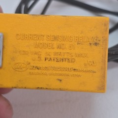 Aprilaire/Research Products Model No. 51 Current Sensing Relay 120VAC 50 W