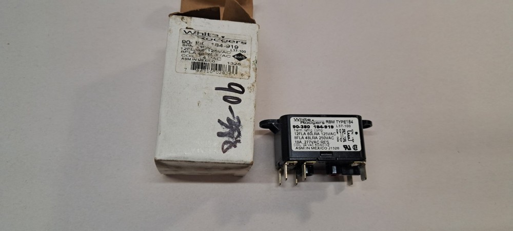White-Rodgers 90-380 24-VAC Heavy-Duty General-Purpose Fan Relay