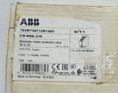 ABB 1SVR730712R1400 CM-MSS.31S Thermistor Motor Protection Relay New Surplus