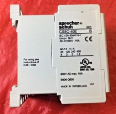 SPRECHER & SCHUH CS8C-40E-110VDC Control Relay