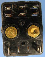 GOULD ALLIED CONTROL RELAY T154X-1206 DPDT 8.5MADC 1000OHMS CONTACT = 29V 2AMP