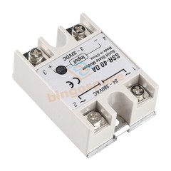 SSR-25DA SSR-40DA SSR-60DA 250V Solid State Relay Alloy Heat Sink 25/40/60/100A