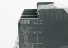 New ABB 1SBH143001R8131 Contactor Relay 24VDC NL31E
