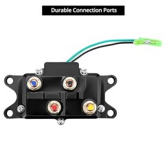 12V 250A Winch Solenoid Relay Contactor for ATV/UTV | 2000-5000 lbs Winch Kit