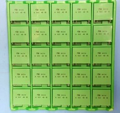 RELAY, MINIATURE, MZH-A-100-49-16, FEME, 32.5 VDC,MADE IN ITALY ,NEW (2 pcs)