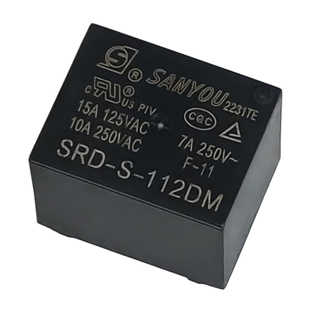 3PCS SRD-S-112DM 12VDC 15A 4Pins Water Heater Air Conditioner Relay