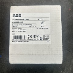 ABB 1SVR730712R2200 CM-MSS.33S Thermistor Motor Protection Relay New Surplus