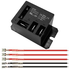 Miniature Power Relay 30A, AC120V Coil, SPDT(1NO 1NC) Mini 120 Volt AC 120V