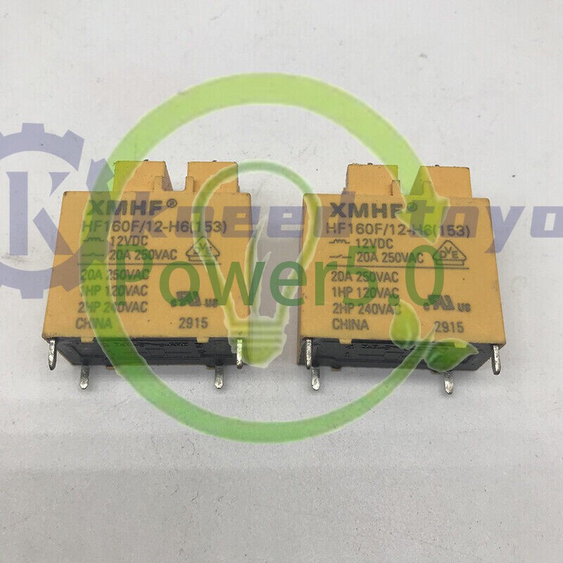10PCS HONGFA HF160F-12-H6 Power Relay 12VDC 4Pin 20A 250VAC~~