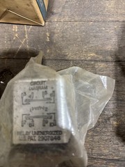 HART RELAY WU115A3 115 VAC LOAD 25 A 240VAC NEW OLD STOCK