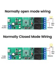 DC/AC7-32V 2/3/4 Channel Ewelink Smart Bluetooth WIFI Relay Switch Module Type-C