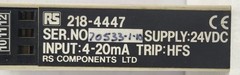 RS Component 218-4447 Trip Amplifier Single Level Pro Single Conditioner 2184447