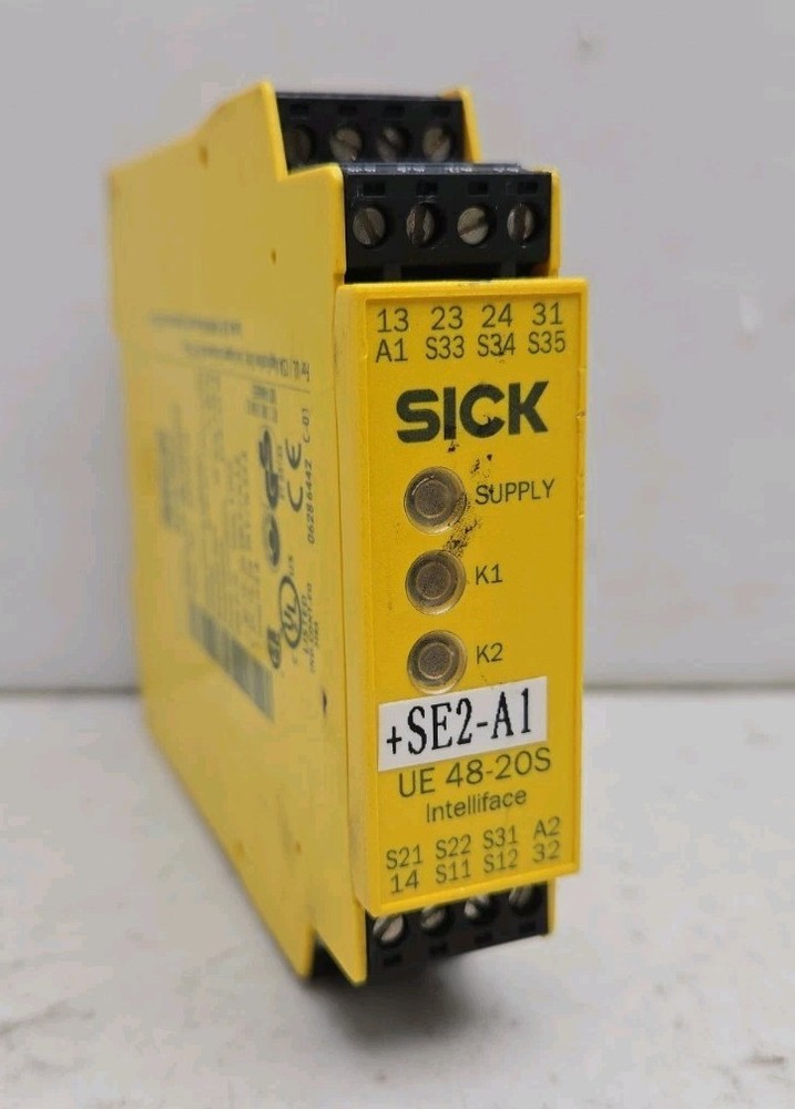 Sick UE48-2OS3D2 Intelliface Safety Relay Device AC/DC 24V 2no 6024916