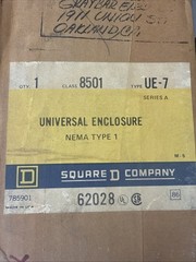 SQUARE D 8501UE7 SER. A Nema 1 8501 UE-7