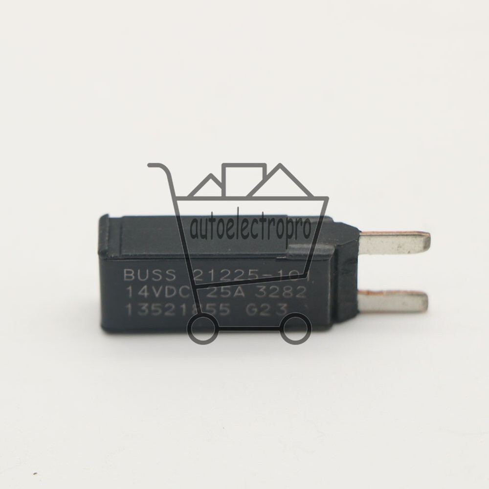 .1PCs BUSS 21225-101 13521855 Automatic reset fuse 25A 2Pins