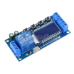 DC12V/Micro USB 530V Trigger Cycle Delay Timer Control Relay Switch Module