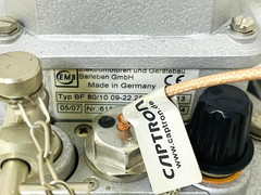EMB Typ BF 80/10 Relay Protection Device