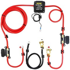 Dual Battery Isolator Kit 12V 140A RV Marine Truck]]