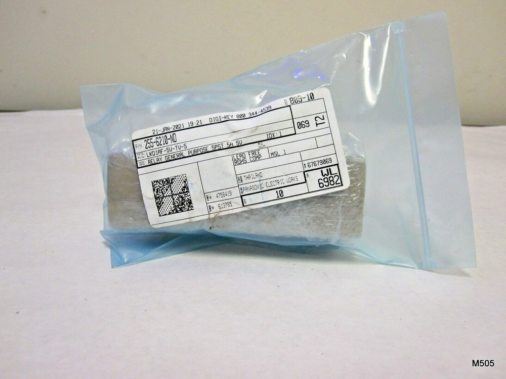 10ct Panasonic LKQ1aF-5V-TV5 ALKQ3215 Power Relay 4Pins 5A 250V