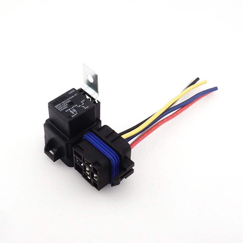 1Pce 896H-1CH-D1SW-R1 12VDC Automotive Relay 5Pins With AVK05-5P Cable
