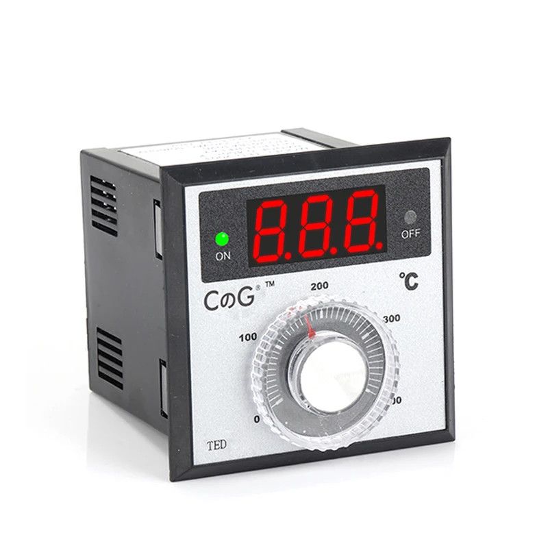 Digital Thermostat Powered Temperature Controller K J PT100 Type 0-600 Degree