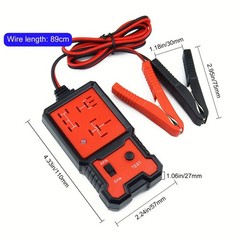 12V LED Relay Diagnostic Tool for Testing 4 & 5 Pin Automotive Electrical Relays