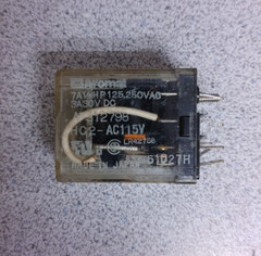 AROMAT AP312798 7A 1/6HP 125/250VAC 3A 30VDC HC2-AC115V RELAY QUANTITY!!