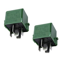 2 Pcs 5-Pin Multifunctional Relay Compatible with Mercedes-Benz B200 C300 E350 S