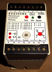 K-TEC RCD300M2 Residual Current Relay 120V RCD300M2-120V KTEC NEW