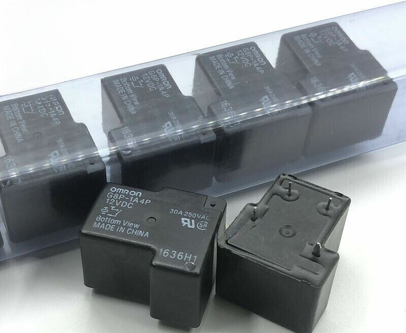 5 PCS G8P-1A4P 24VDC Omron Power Relay 30A 250VAC 4 Pin NEW-