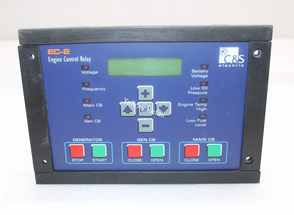 C&S ELECTRIC EC-2 ENGINE CONTROL RELAY