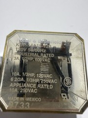 *2 QTY* Potter & Brumfield / Tyco KUP-14A15-120 Relay 120V 3A